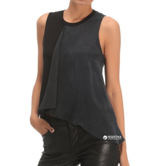 ZARA Flowing Knitwear 2 Tops Navy & Pink NWT - Picture 5 of 6